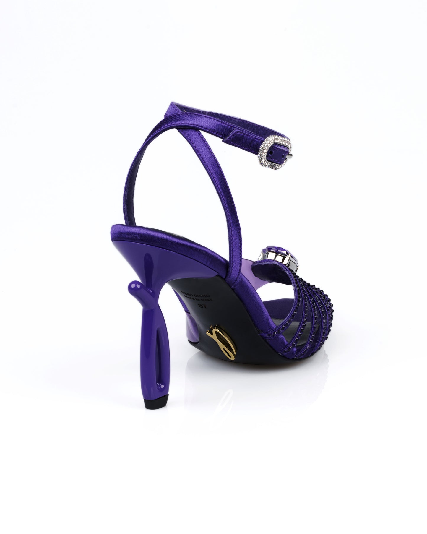 Made-to-Order Bloom Sandals (Purple)