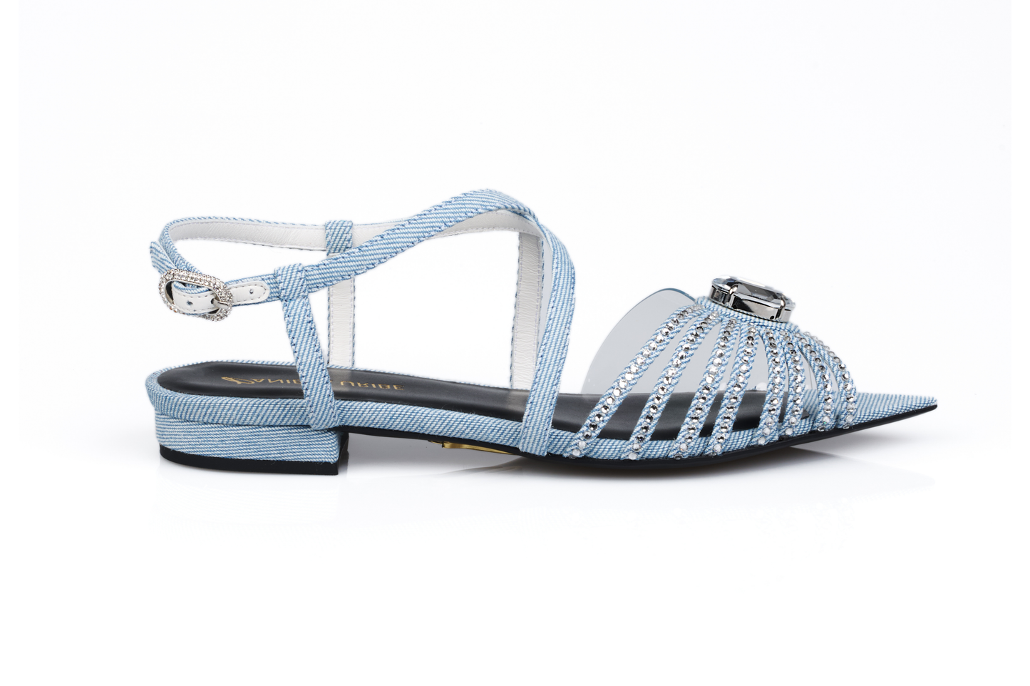 Bloom Flats (Denim)
