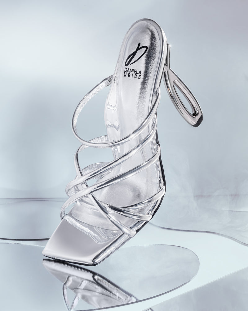 Entwine Sandal (Electric Silver)