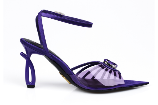 Made-to-Order Bloom Sandals (Purple)