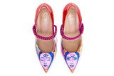 Hope Lamber, Nadya Lambreva, Painted heels art basel 2022